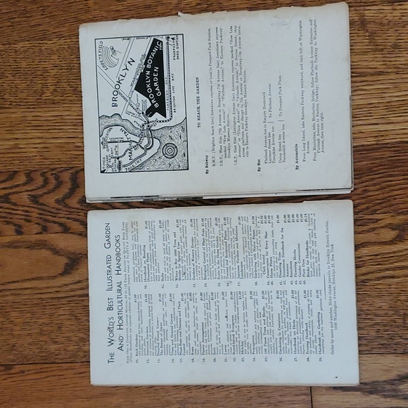 Vtg 1950s Brooklyn Botanic Garden Handbooks - Picture 4 of 16